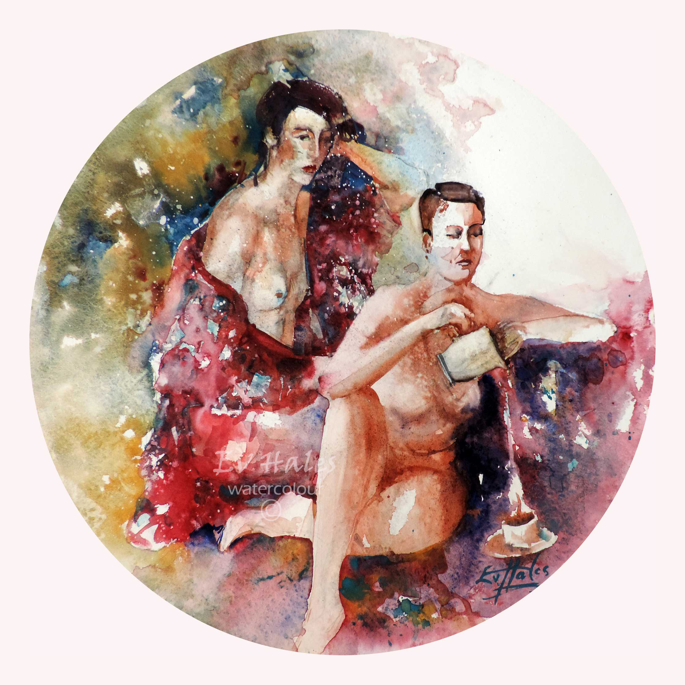 Hales-Ev-Red-Silk-and-Tea-for-Two