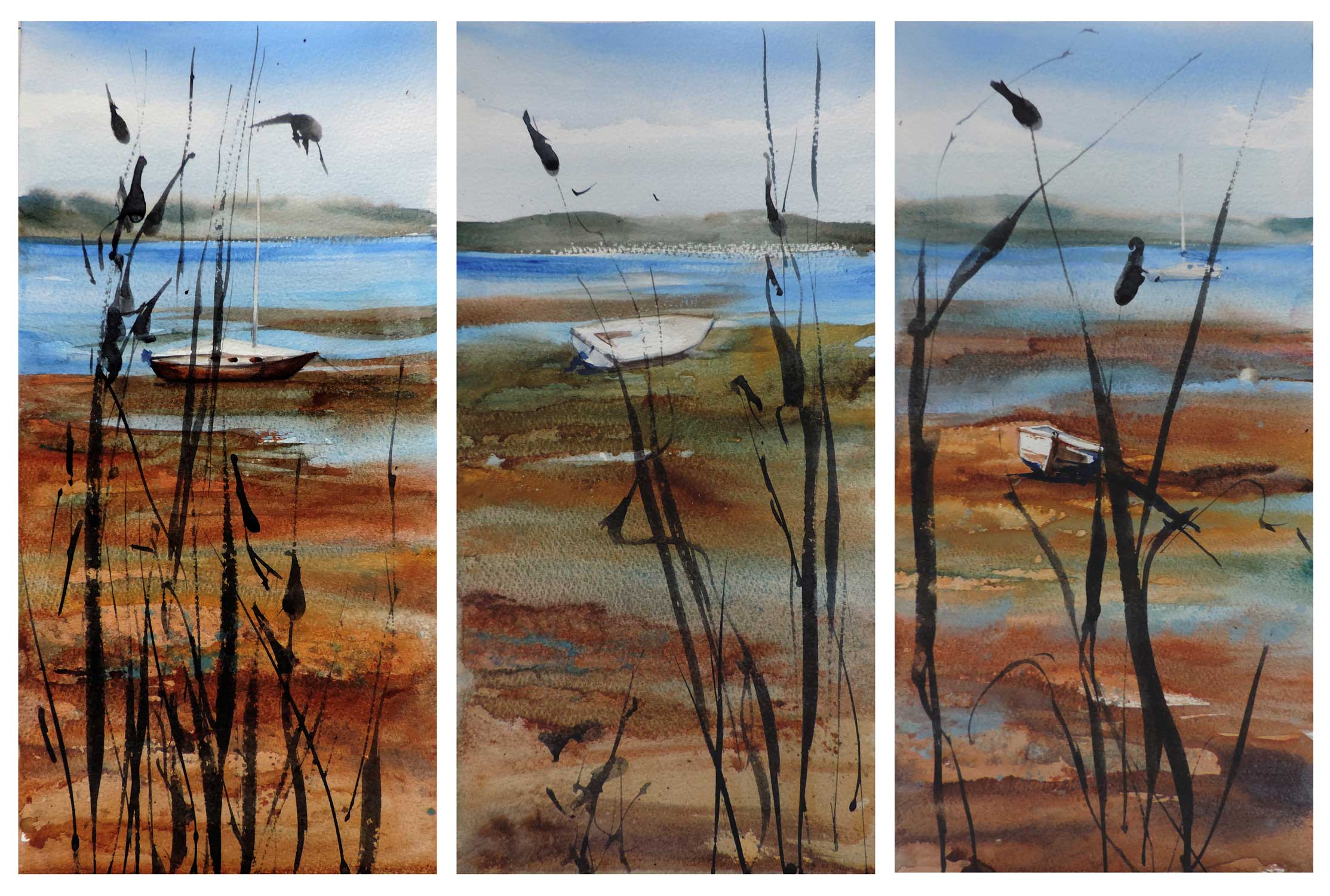 11-Hales-Ev–Tritych-Low-tide-Rhyll